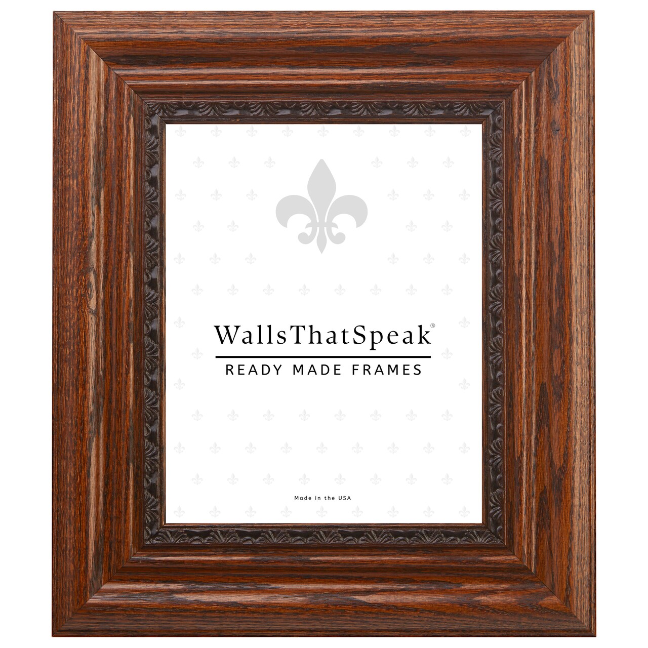 20x30 Picture Frame, Bunker Hill 2.75 Inch Wood Moulding, Wall Display Frame for Art, Posters, or Photos by wallsthatspeak